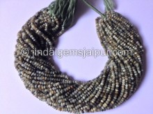 Chrysoberyl Faceted Roundelle Shape Beads